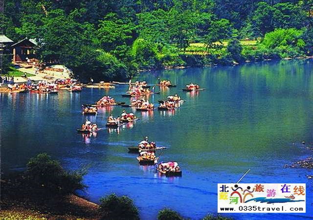 東戴河永安峽谷漂流