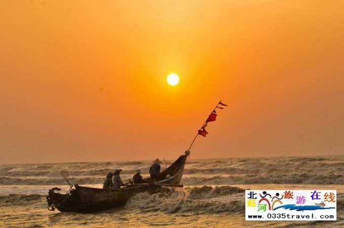 東戴河北戴河南戴河出海打漁看日出電話0335-3522599,13785079044