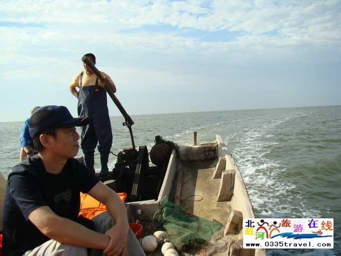 東戴河北戴河南戴河出海打漁看日出