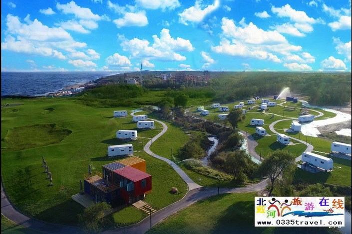 北戴河時間海岸海景房車