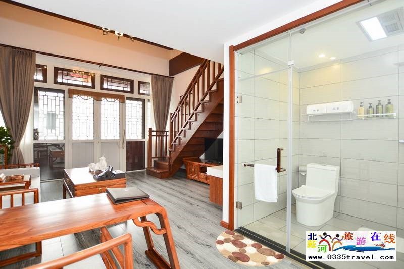 山海關(guān)古城古典特色庭院民宿