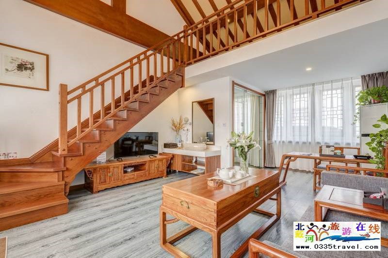 山海關(guān)古城古典特色庭院民宿