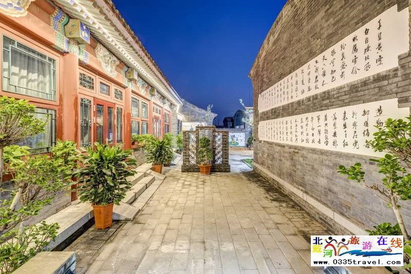 山海關(guān)古城古典特色庭院民宿