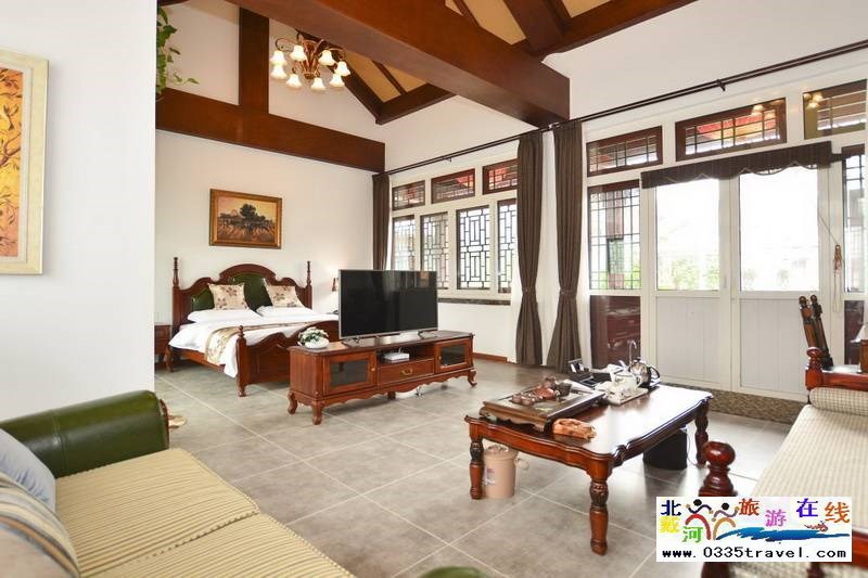 山海關(guān)古城古典特色庭院民宿