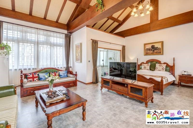 山海關(guān)古城古典特色庭院民宿