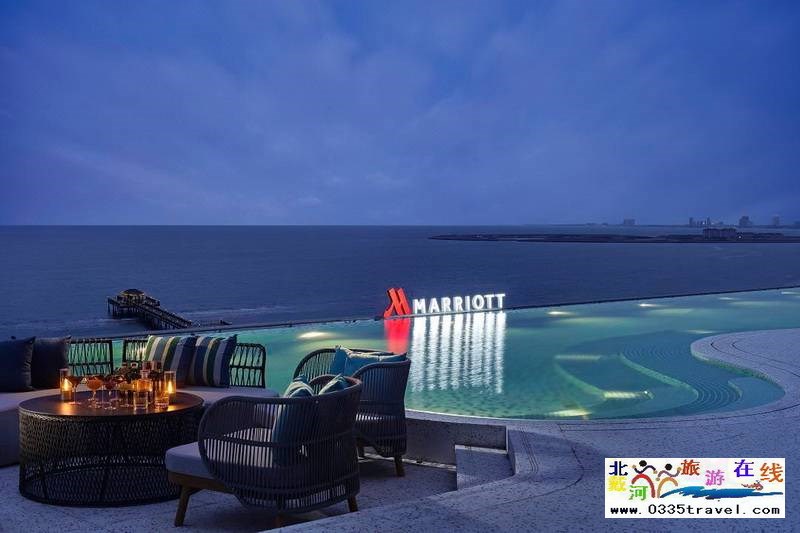 秦皇島北戴河五星級國際連鎖海景酒店推薦：秦皇島北戴河萬豪度假酒店——尊享南戴河蔚藍海岸天然優(yōu)質海岸線