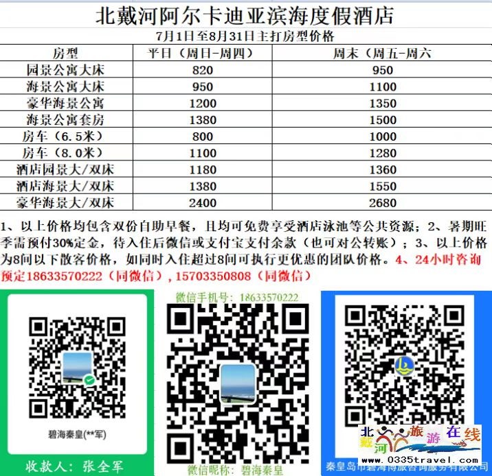 北戴河阿爾卡迪亞濱海度假酒店 北戴河阿爾卡迪亞濱海度假酒店