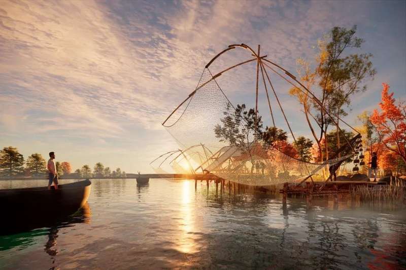 北戴河萬得瀾Wonderland度假酒店(七里海漁田小鎮(zhèn)店)